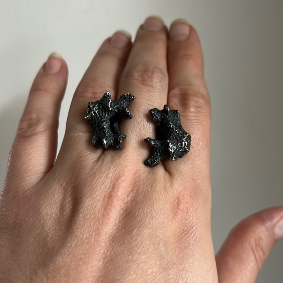 Blood Milk  Jewelry  Blood Milk Of His Bones Are Coral Made Twin 